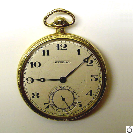 Reloj de bolsillo antiguo - Relojería J. Doménech.